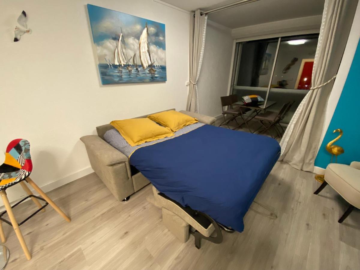 Studio Front De Mer 'Le Soleillan' 라그랑모트 외부 사진